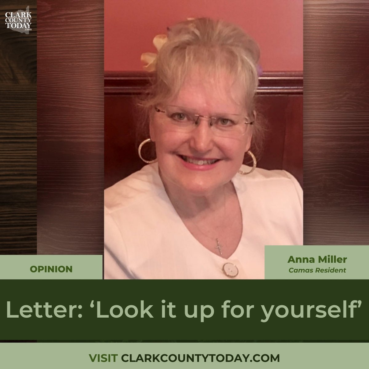 NewsFromCCT's tweet photo. Anna Miller of Camas has a message for those doubting Elon Musk’s claims about government waste: “Look it up for yourself.”
 https://t.co/pXKL90VDqF
 #localnews #ClarkCountyWa #lettertotheeditor #AnnaMiller #governmentwaste #ElonMusk #opinion https://t.co/gr2SEUAfzM