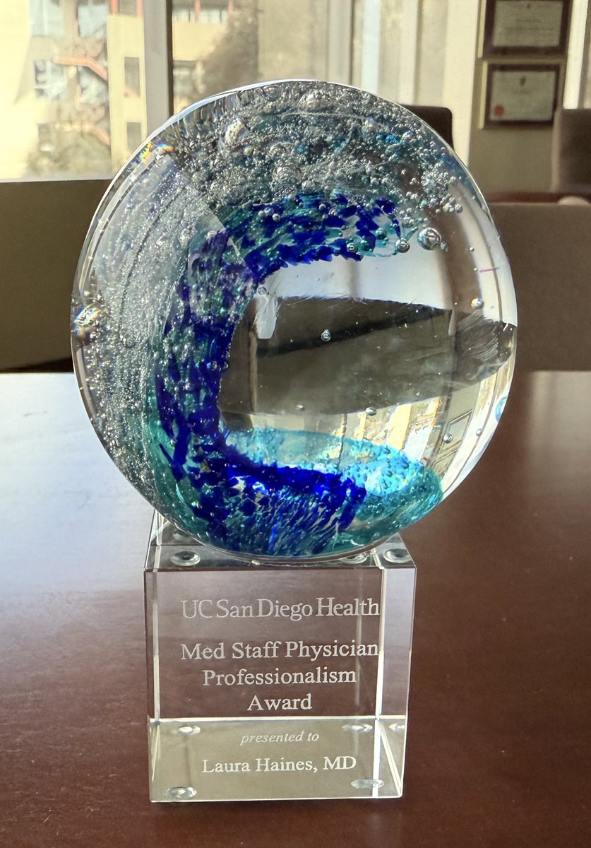 UCSD Trauma Burn (@ucsdtrauma) on Twitter photo Congratulations to <a href="/UCSDTrauma/">UCSD Trauma Burn</a> Chief Dr. Laura Haines on winning the UC San Diego Medical Staff Physician Professionalism Award! This award is given to physicians at @ucsdhealth who model core values of quality, caring, integrity, respectfulness, teamwork, and safety. Congratulations to <a href="/UCSDTrauma/">UCSD Trauma Burn</a> Chief Dr. Laura Haines on winning the UC San Diego Medical Staff Physician Professionalism Award! This award is given to physicians at @ucsdhealth who model core values of quality, caring, integrity, respectfulness, teamwork, and safety.