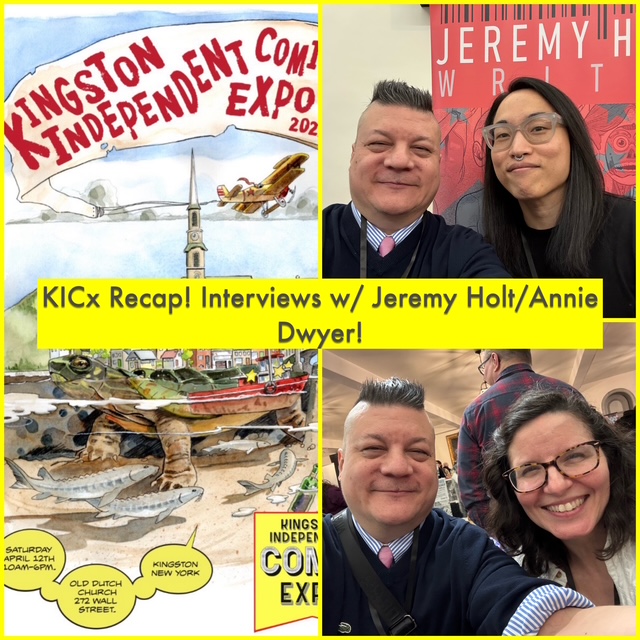 COMIC NEWS INSIDER 1594 - KICx Recap! Interviews w/ Jeremy Holt/Annie Dwyer! I went up to Kingston, NY for the 2nd annual KICx. Another great show! 
#ComicNewsInsider #KICx 
comicnewsinsider.com/2025/04/episod…