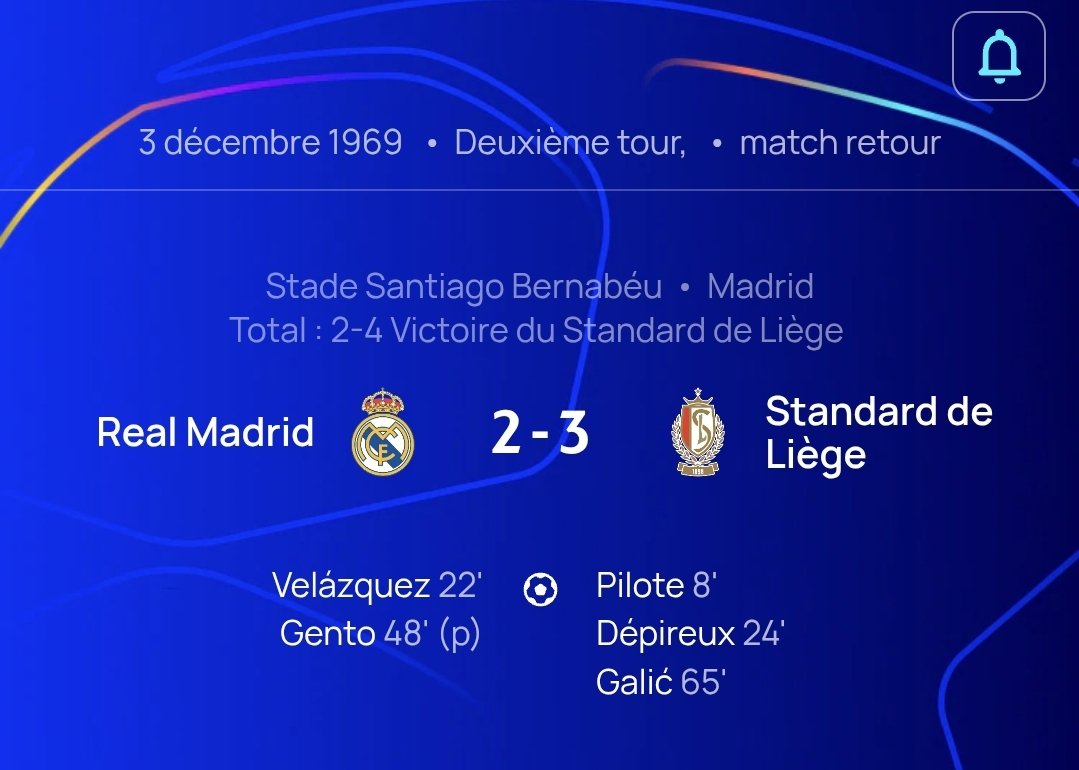 std_Liege's tweet photo. @Footballdayy10 Avant ça battait le real à l'aller et au retour maintenant on galère contre Dender 😭 https://t.co/UDGDYqq8aT