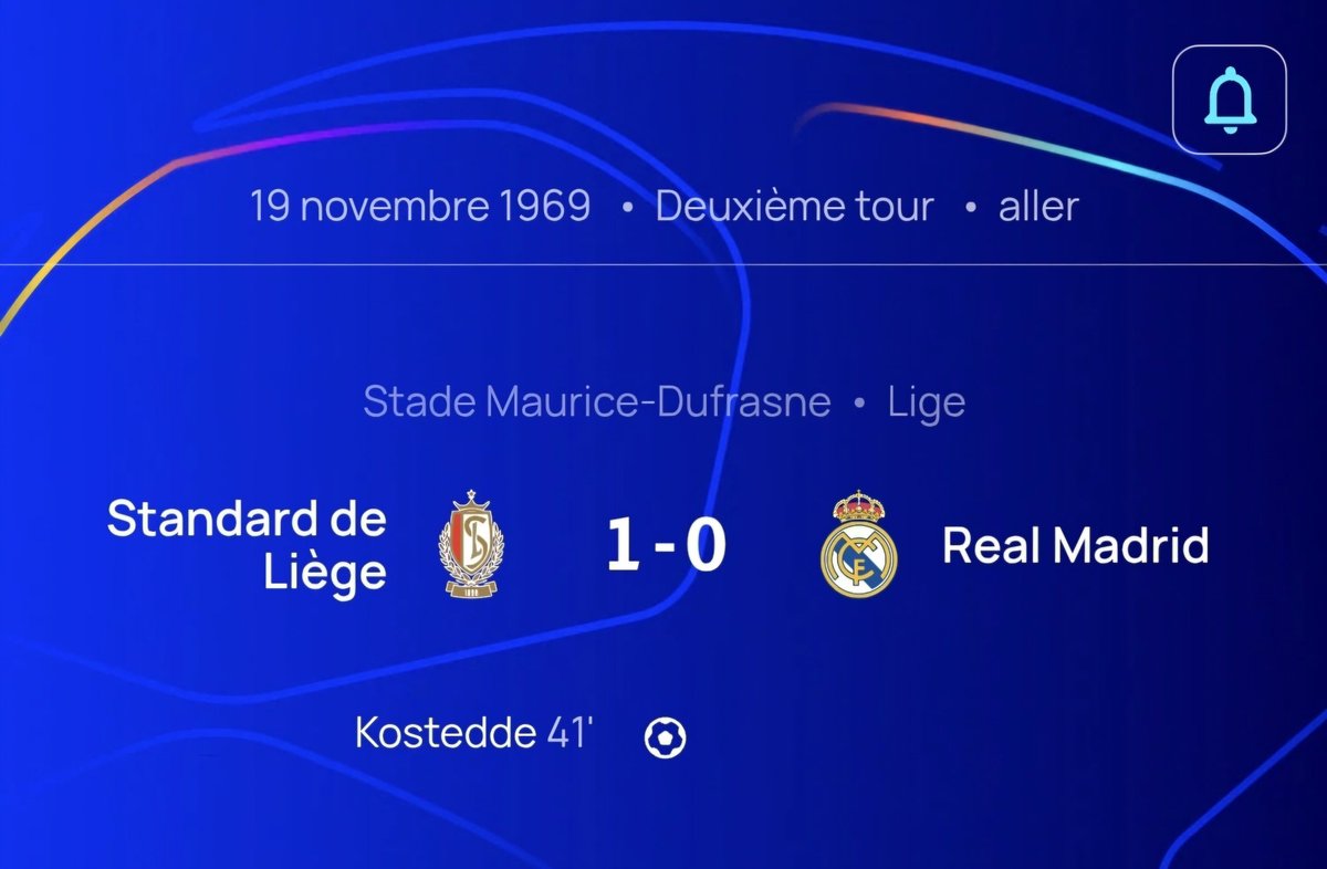 std_Liege's tweet photo. @Footballdayy10 Avant ça battait le real à l'aller et au retour maintenant on galère contre Dender 😭 https://t.co/UDGDYqq8aT