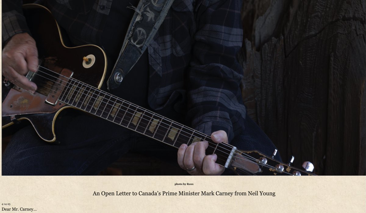 jessecmccormick's tweet image. It takes more than bravado to fight this kind of a threat. It takes brains, deep economic knowledge of how the world works, it takes strong, intelligent strategies, and the ability to recognize and seize opportunities .."

Neil Young endorses @MarkJCarney

tinyurl.com/yck7vm59