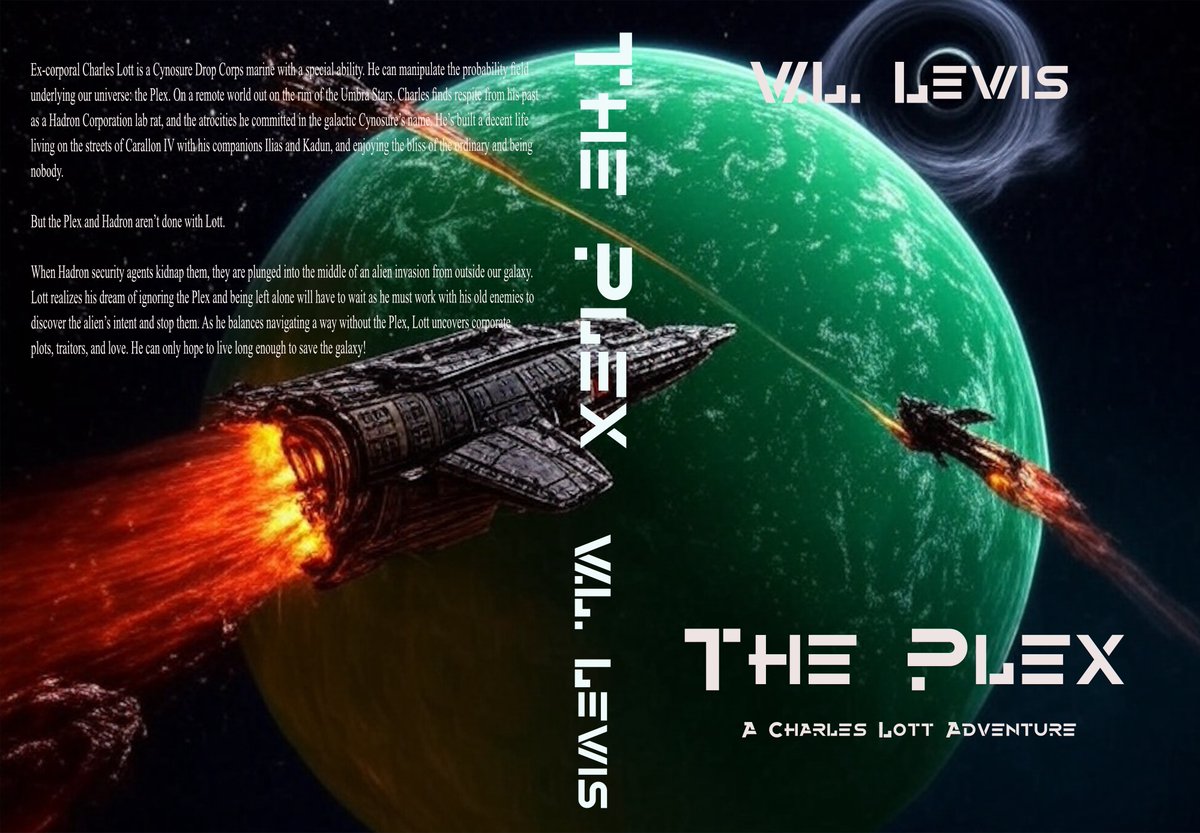 WLLewisAuthor's tweet image. #ThePlex is on its way. Final, edits are done and I'm just waiting for the final approval of the copyright page by the image license holders at Fantasy Games Unlimited. 

It won't be long, my #SpaceOpera novel will be available!
#writers #writerslife
