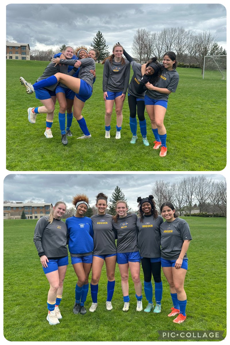 Last practice as juniors! Let’s go seniors!⚽️💙💛⚜️