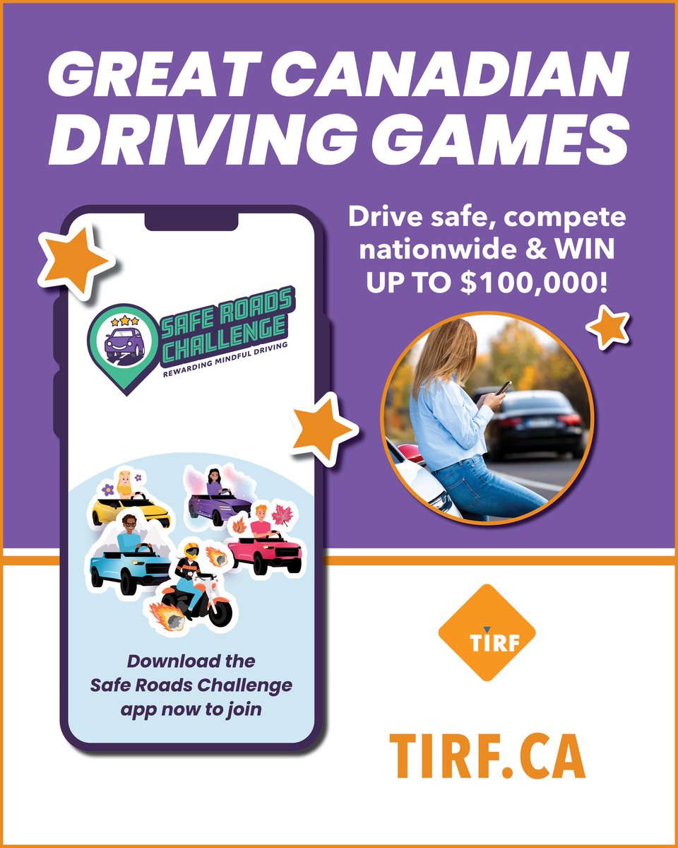 How’s your #GreatCanadianDrivingGames journey going? I’m having a blast tracking my results and pushing myself to beat my own scores. Proud moment: I’m sitting at 100% for both phone use and speed—no surprise if you’ve seen me talk about <a href="/DropItAndDrive/">Drop It And Drive®</a> and #Speeding on the
