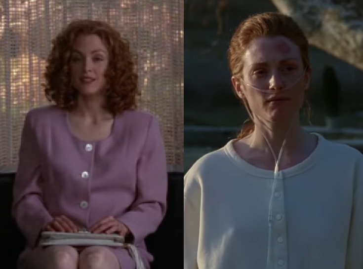 mcs_bic's tweet photo. 映画 SAFE（1995）
 #化学物質過敏症
アッパーミドルクラスの主婦キャロル。 原因不明の体調不良に悩まされるようになり、今まで通りの生活ができなくなり、砂漠にある保養施設に移住する。
 左）今までのヘアスタイルとファッション
 右）着用可能な服
https://t.co/2NuwivN533 https://t.co/Jbr3KjOHqE