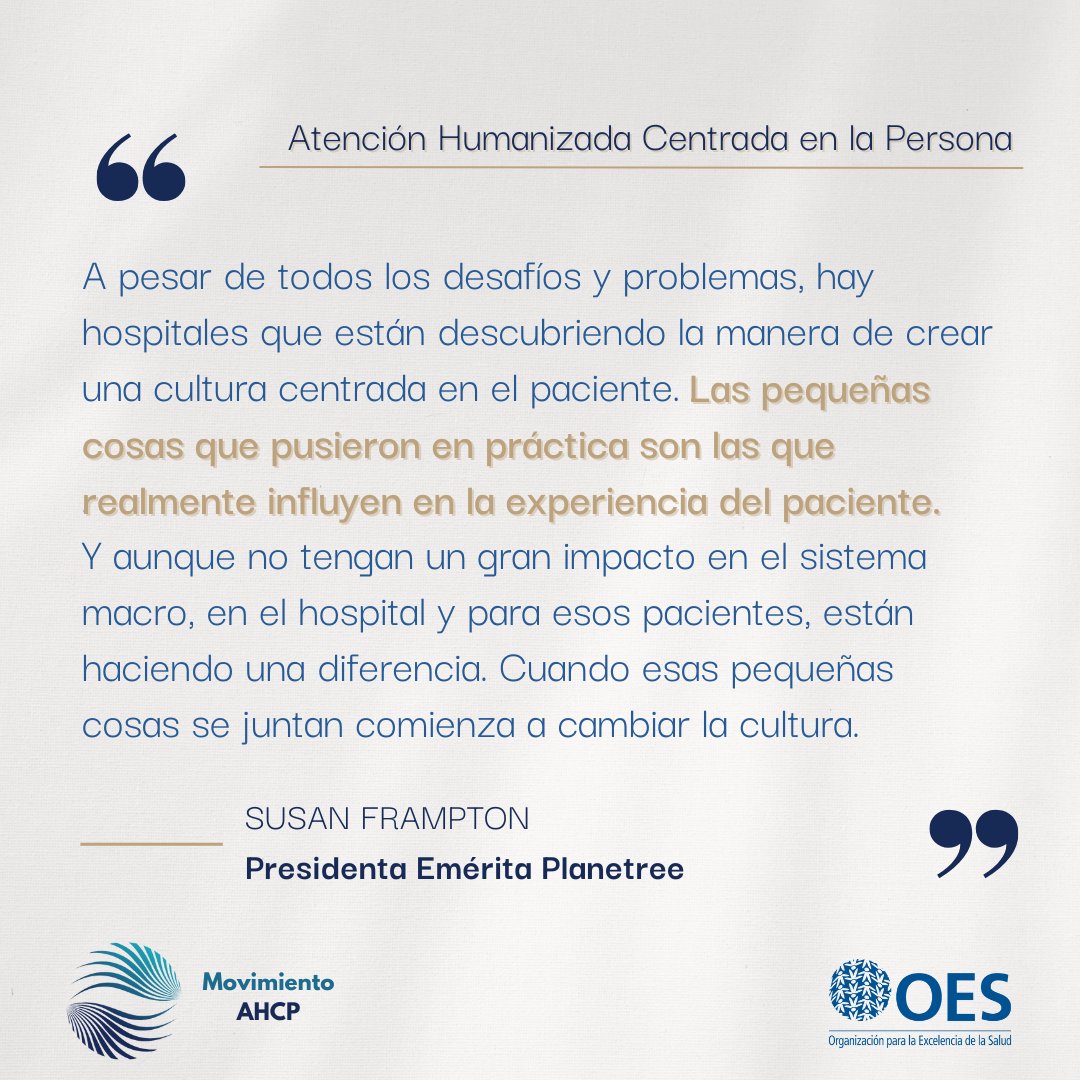 Los invitamos a sumarse a esta conversación y formar parte de una comunidad que cree en el poder transformador de las palabras. #PalabrasqueSanan es un espacio para compartir reflexiones que fortalecen y unen entorno a la compasión y la atención centrada en la persona.