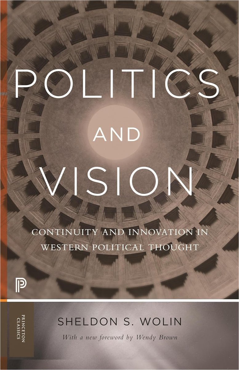 This book by Sheldon Wolin is an absolute classic of political theory. It discusses Plato, Luther, Calvin, Machiavelli, Hobbes, Marx, Nietzsche, and topics such as power, liberalism, justice, and democracy.