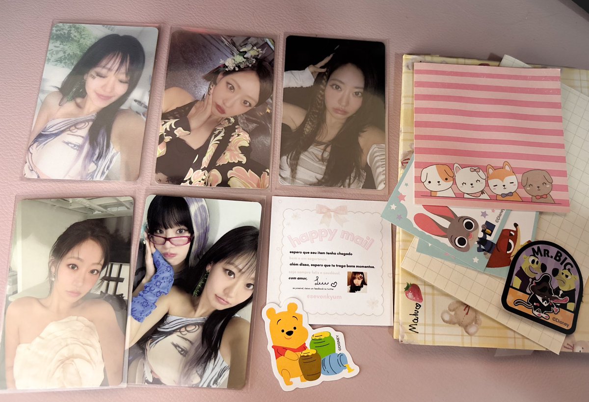 ⟡ ₊ feedback SUPER HIPER MEGA BLASTER positivo para <a href="/sevenkyum/">lui</a>! obrigada por todo cuidado e apoio, pelo card de brinde, pelas palavras bonitas e por todo carinho comigo... 
sua embalagem é perfeita e tudo veio muito seguro, uma das melhores que já vi!
• obs = parei a coleção.