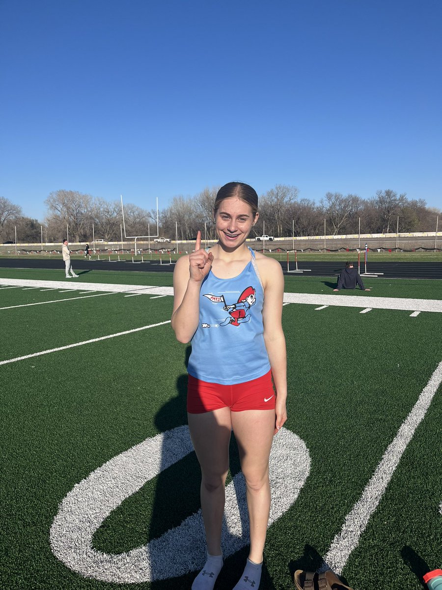 SFLHSPatsTrack's tweet photo. Taysia Blom is the meet CHAMPION of the girls 400m dash!! She ran a time of 49.82!! #AWinningTradition #GoLadyPats πββοΈπ¨ https://t.co/dW4xqeAIGH