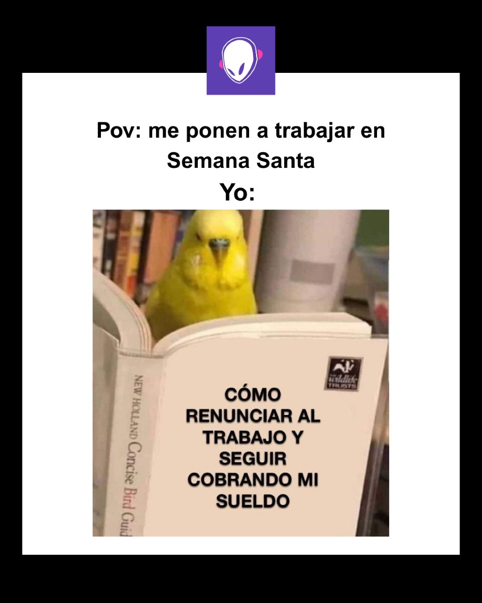 Radioacktiva_'s tweet photo. Arriba las manos los que somos obligados a trabajar 😩🤘 

#humor #meme #semanasanta #descando #work https://t.co/8uH79Gum8O