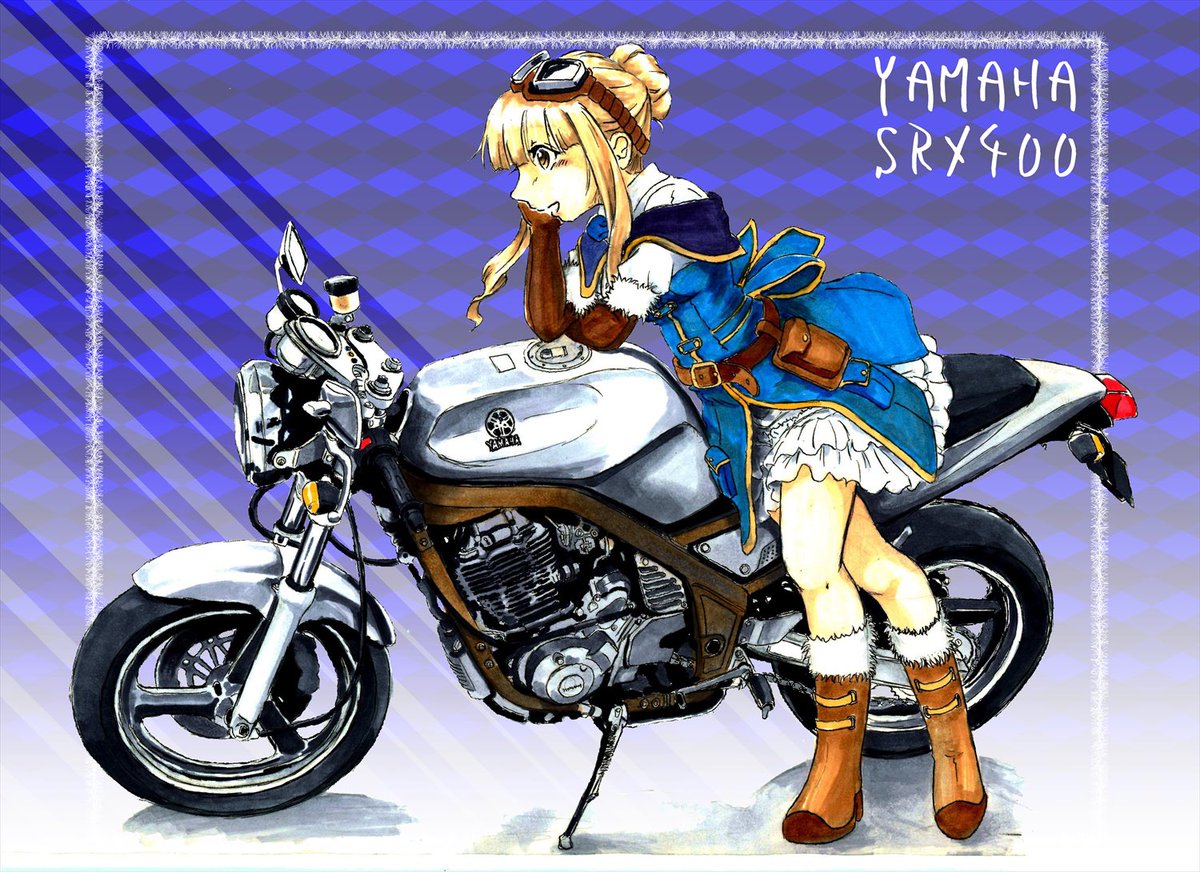 nishimiyamakoto's tweet image. おはようございます🌥️

 #SRX40周年
 #Ninja250SL
どちらも大好きなシングルスポーツ。
欲しかった…