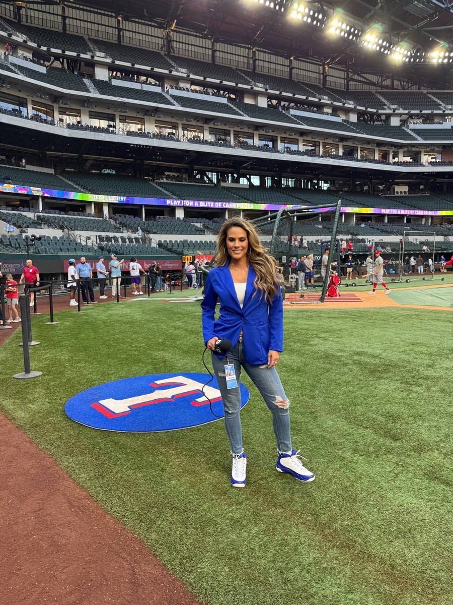 🎶 Take me out to the ballpark…
The Angels (9-6) land in Arlington to face the Rangers (9-7) on a day bigger than baseball.

The Texas Rangers will join the rest of Major League Baseball today in honoring a legend — Jackie Robinson.
Every player wears 42. Every cap, sock, and