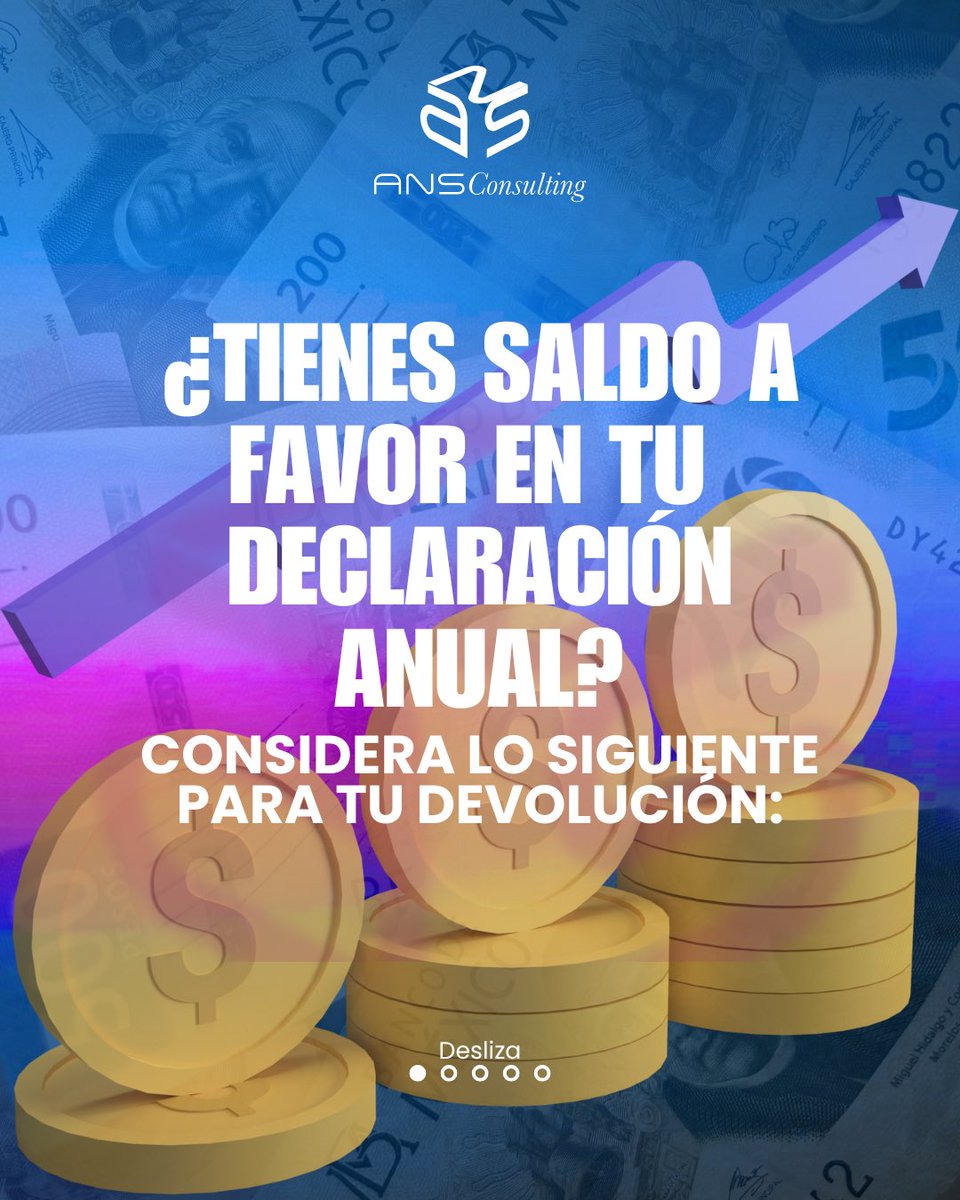 Consulting_ANS's tweet image. 💸 ¿Esperas devolución del SAT?

Consulta nuestra publicación y conoce los pasos clave para recuperar tu saldo a favor sin errores. 📄

#DevoluciónSAT #DeclaraciónAnual #Impuestos2025 #ANSConsulting