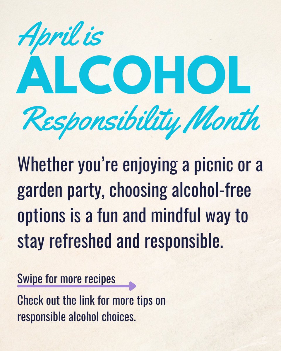 ACP_DCchapter's tweet image. April is Alcohol Responsibility Month! Celebrate spring with refreshing mocktails. Sip smart &amp;amp; stay mindful: l8r.it/al44 

#DrinkResponsibly #SpringMocktails