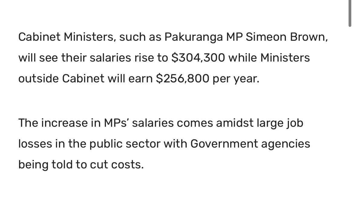 Has <a href="/SimeonBrownMP/">Simeon Brown</a> spent 12 to 15 years training in a speciality?
He’s paid over $300k, plus cars and other perks.
What are his specialist qualifications?
I understand he studied law then worked for a bank