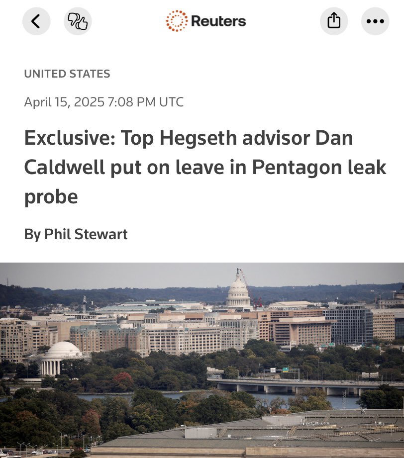 FluteMagician's tweet image. 1) Oh, Dan Caldwell got sacked, did he? The guy who couldn’t weather the NAFOcalypse. What, is he another fall guy for Waltz and Hegseth’s farce of a Signal chat? Of course, Caldwell is a complete imbecile. So it is surprising they would fire him with that qualification. But⬇️