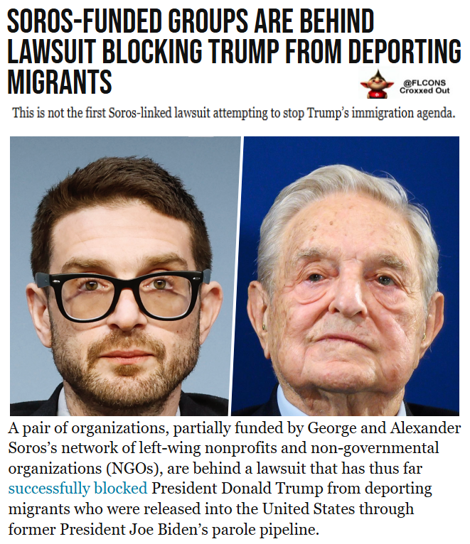 FLCons's tweet photo. Time to stop these two and their evil foundations and organizations, once and for all. 

Confiscate their assets and designate them as domestic terrorists. Use every legal charge the federal government can muster to ensure they never interfere again.  

Do you want the Trump administration take action to stop their meddling?