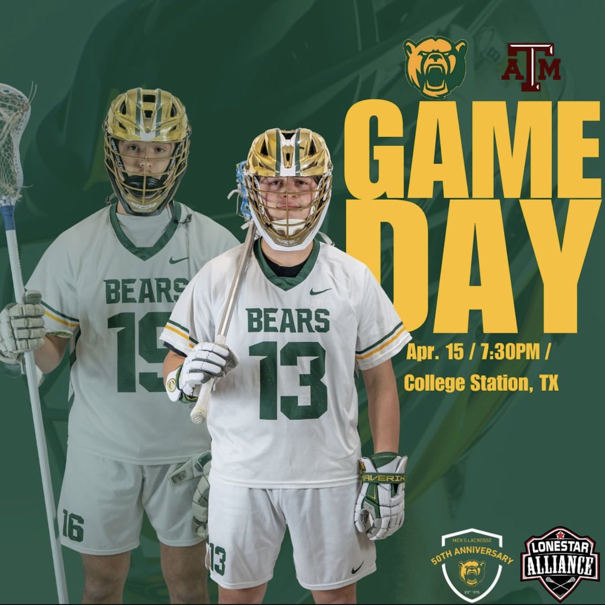 Baylor Men's Lacrosse tweet media