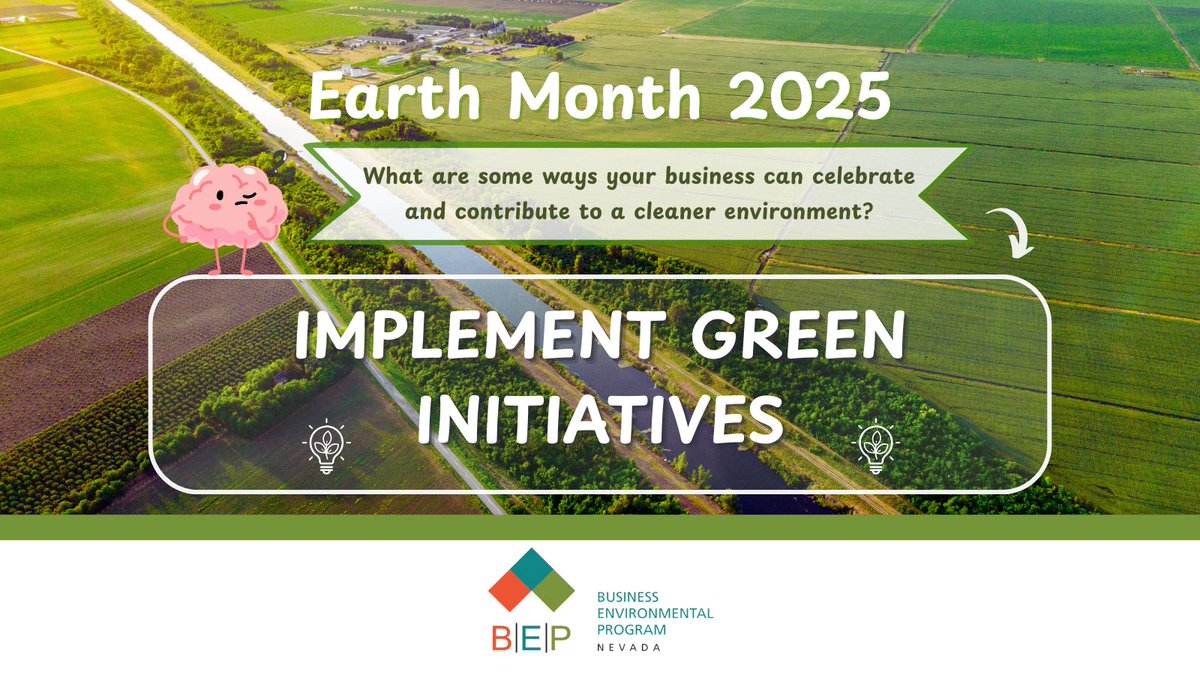 #EarthMonthSeries tip #2!

💡🌱 Implement Green Initiatives: 
Launch initiatives within the company to reduce energy consumption, such as installing energy-efficient lighting, implementing recycling programs, or promoting carpooling among employees.
See you next Tuesday! 

#NvBEP