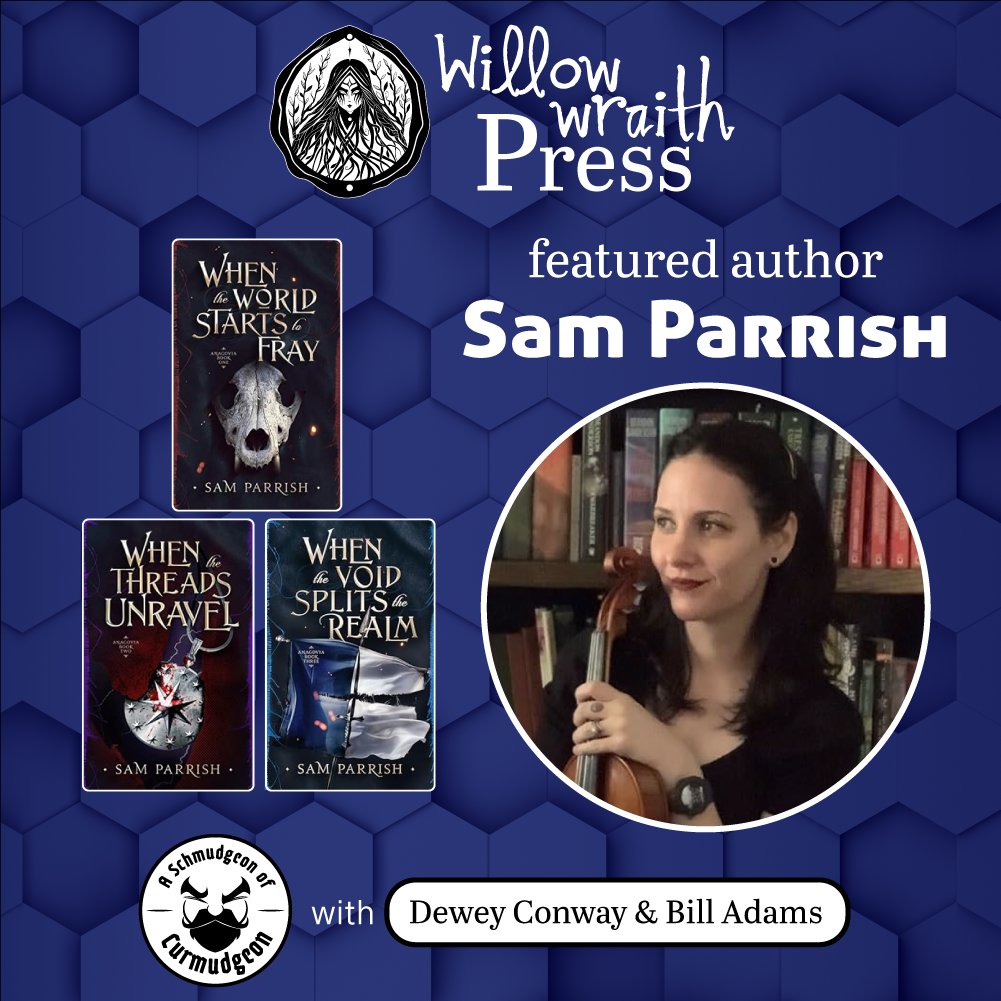 williamjadams3's tweet image. Tomorrow on A Schmudgeon of Curmudgeon, we get to chat with one of my longest and dearest writing friends @sampwrites!!!

Join @DeweyWConway &amp;amp; myself on Wednesday at 8pm CST/9pm EST!