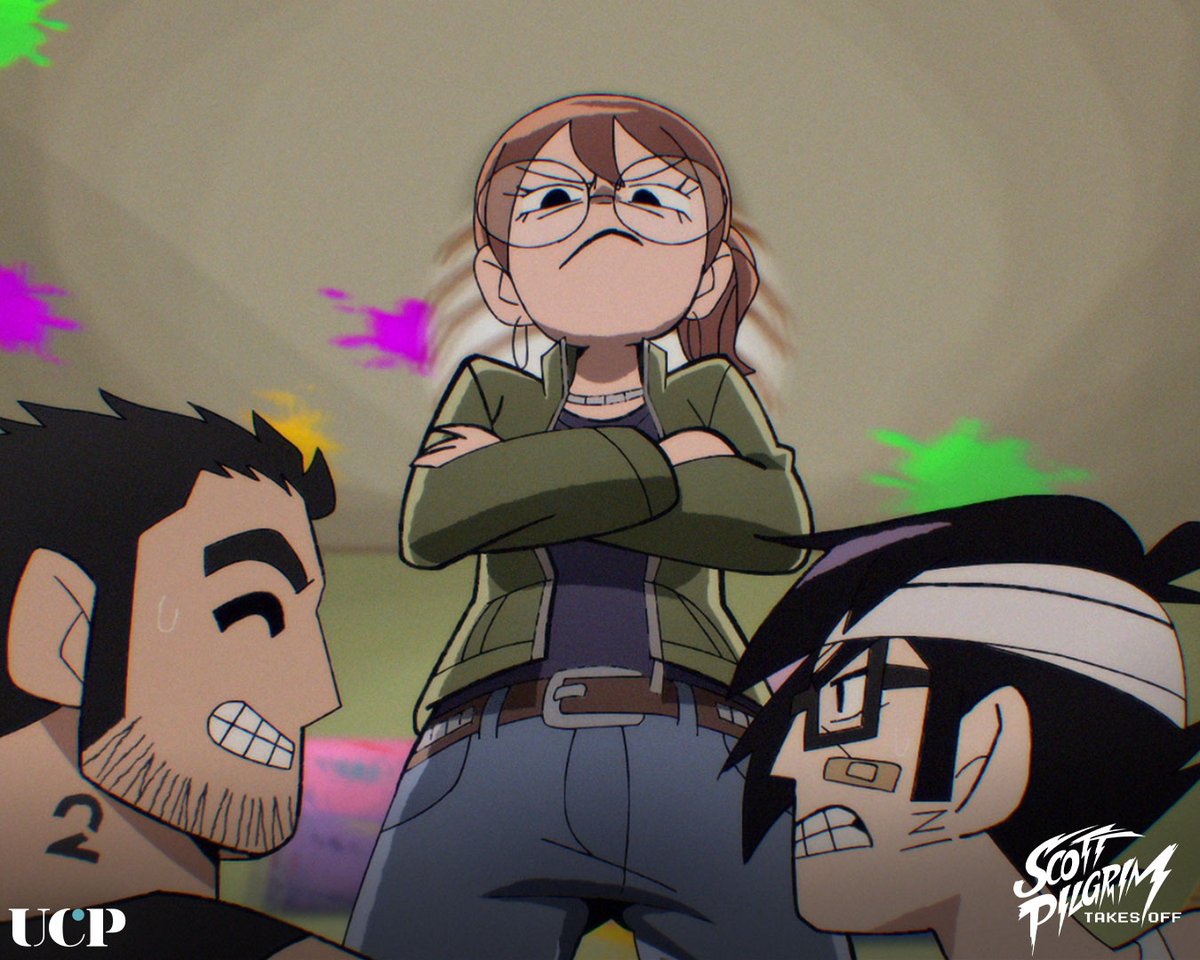 Happy National Anime Day from Scott Pilgrim Takes Off! 🎸🌀
Our love letter to anime, music, mayhem, and heartbreak is streaming now on <a href="/netflix/">Netflix</a>. 💥  #ScottPilgrim #NationalAnimeDay