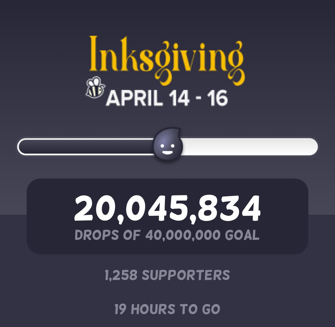 Can’t believe we are now over 20 million Ink!! 😱😱

If you ran out of Ink we have chances for you earn more on our #TapasCommunity Discord and Instagram! 

Be sure to check out the fun events hosted on each! 🥳

#Inksgiving2025