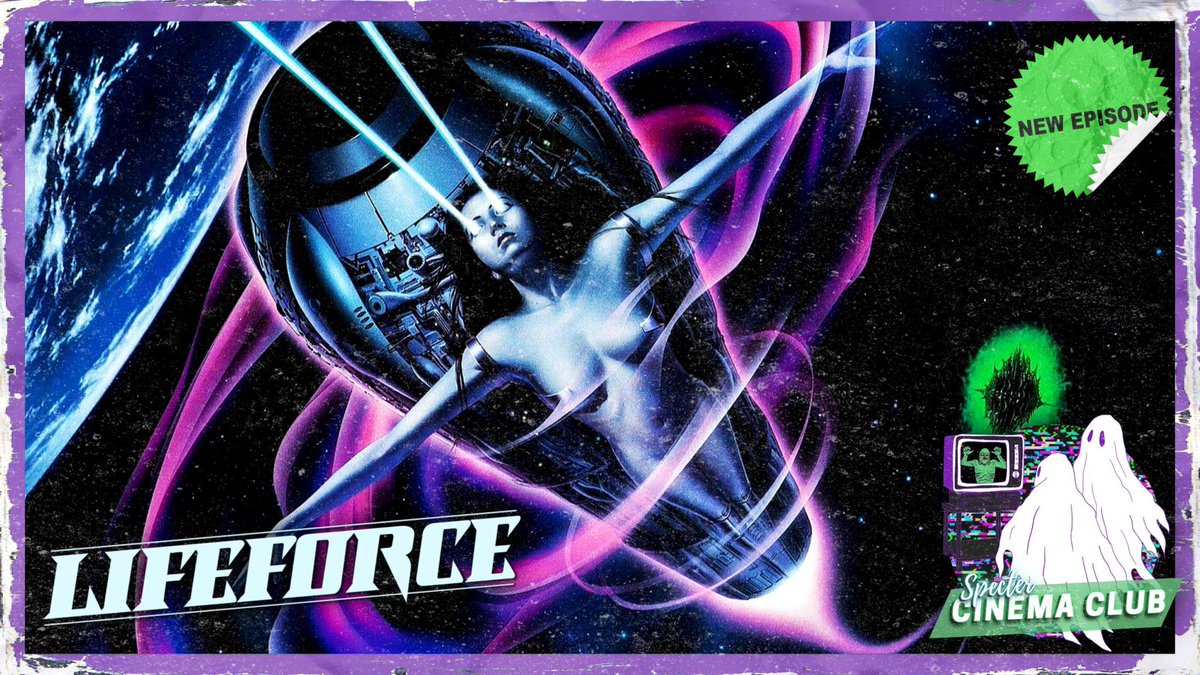 SPECTER CINEMA CLUB 👻 (@spectercinema) on Twitter photo New episode 👻 // LIFEFORCE (1985): <a href="/GarrettMcDowell/">Garrett McDowell</a> & <a href="/_daddydisco/">DeVaughn Taylor</a> hit interstellar horniness on a level you’ve never known! Subgenres include: vampires, sci-fi, contagion, fantasy, body #horror
🍎: apple.co/44pj4zy
🟢: spoti.fi/4jeZlav New episode 👻 // LIFEFORCE (1985): <a href="/GarrettMcDowell/">Garrett McDowell</a> & <a href="/_daddydisco/">DeVaughn Taylor</a> hit interstellar horniness on a level you’ve never known! Subgenres include: vampires, sci-fi, contagion, fantasy, body #horror
🍎: apple.co/44pj4zy
🟢: spoti.fi/4jeZlav