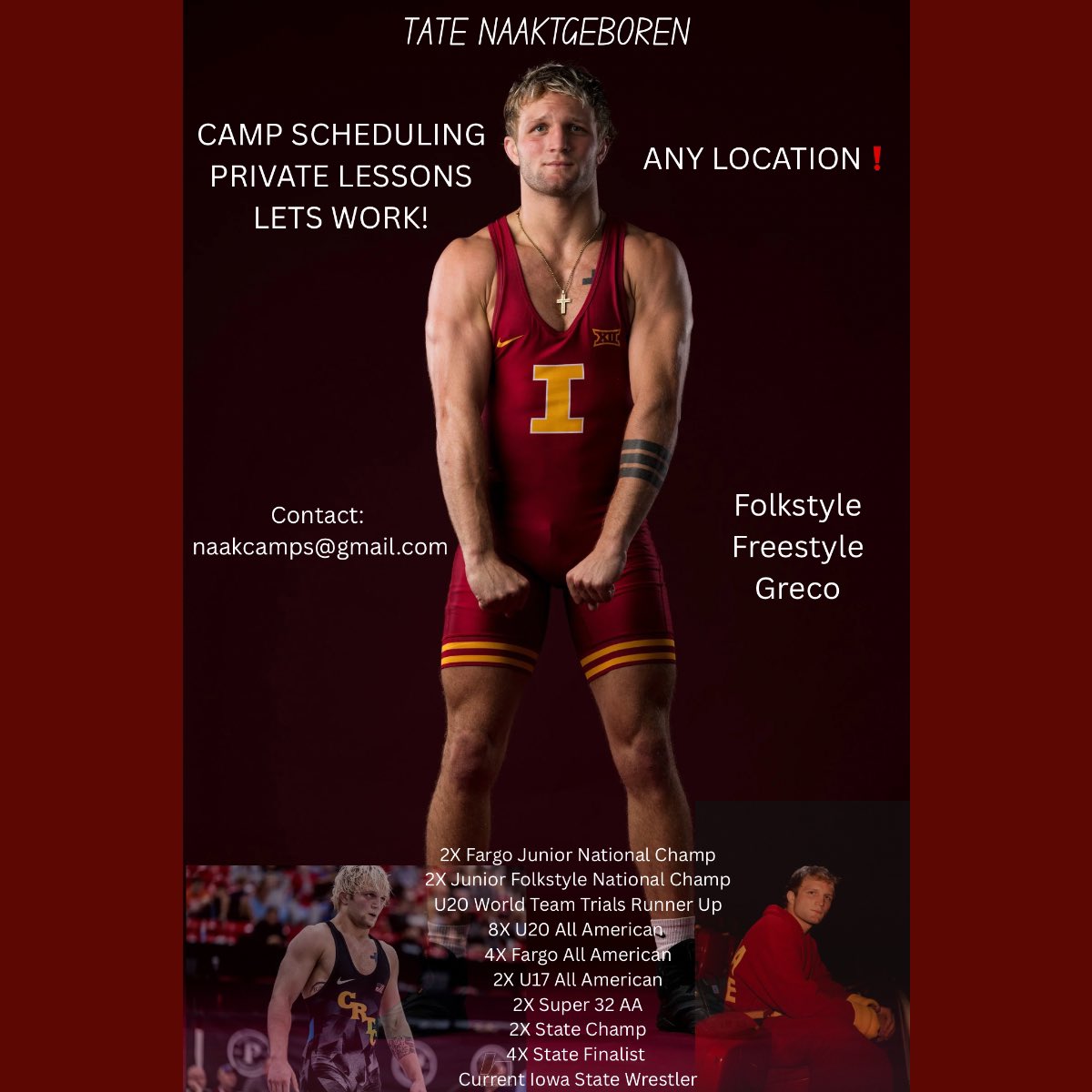 Tate Naaktgeboren (@tate_naak) on Twitter photo 🚨LETS WORK🚨
Excited to have the opportunity to give back to the sport that has taught me so much!
Contact: naakcamps@gmail.com 🚨LETS WORK🚨
Excited to have the opportunity to give back to the sport that has taught me so much!
Contact: naakcamps@gmail.com