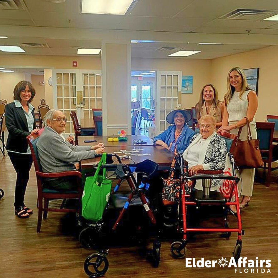 Florida Department of Elder Affairs (@elderaffairs) on Twitter photo 🌟 Connecting, Supporting, Thriving! 🌟
Secretary Branham <a href="/MB4FLseniors/">Michelle Branham</a> visited the incredible seniors at the Sunshine Center and saw St. Johns Council on Aging’s inspiring programs—from engaging activities to vital resources! 💙
#LiveWell #AgeWell #FloridaSeniors 🌟 Connecting, Supporting, Thriving! 🌟
Secretary Branham <a href="/MB4FLseniors/">Michelle Branham</a> visited the incredible seniors at the Sunshine Center and saw St. Johns Council on Aging’s inspiring programs—from engaging activities to vital resources! 💙
#LiveWell #AgeWell #FloridaSeniors