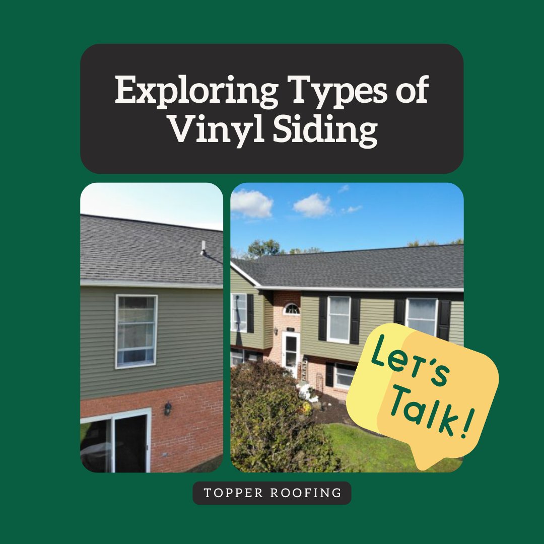 TopperConstruc's tweet image. No more scraping or repainting. Vinyl siding keeps your home looking sharp—with less effort.

See the styles that fit your home:

👉 topperconstruction.com/siding/the-dif…

#TopperRoofing #VinylSiding #HomeUpgrade