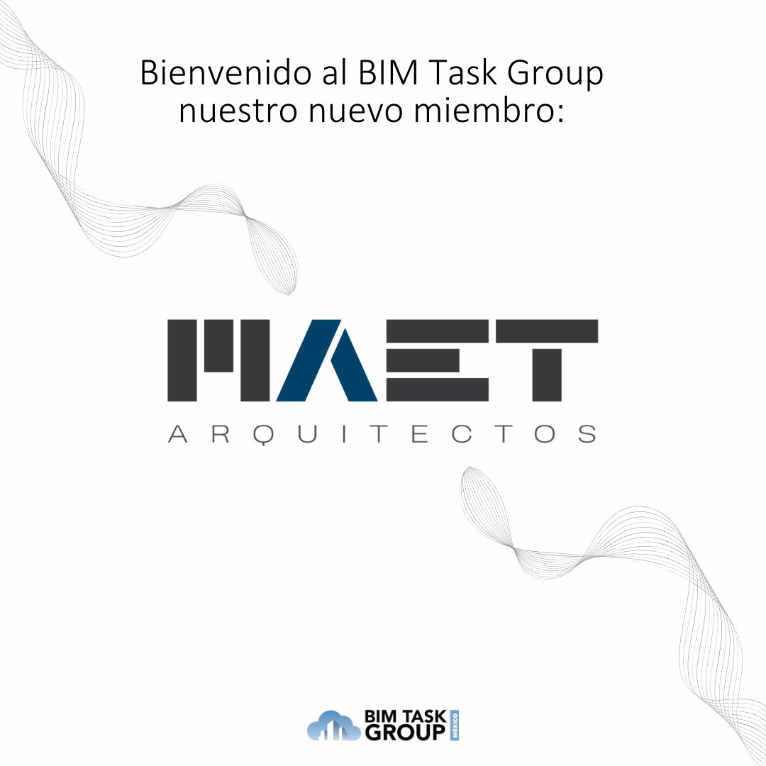 #orgullobimtaskgroup
¡Damos la bienvenida a Maet Arquitectos al BIM Task Group!
Su compromiso con la innovación y la eficiencia se alinea con nuestra visión de transformar la industria de la construcción
🤝 ¡Gracias por sumarse a esta comunidad que construye el futuro del sector!