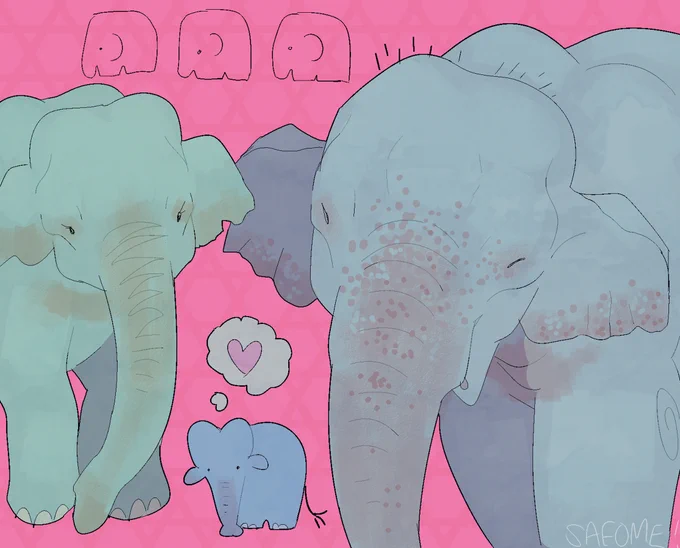 follow me if you like elephants, edgy wolves, gay furries, etc