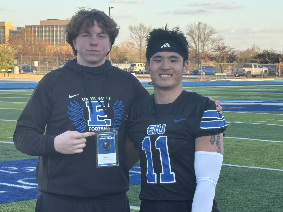 mattconnors61's tweet image. Had a great time at Eastern Illinois University today! Thank you @_CoachHoov, @MKeeler5, and @FB_Coach_Wilk for having me. Also great to see Lincoln-way East alum @jacktremblay7! Hope to be back soon!
@LWEastFootball