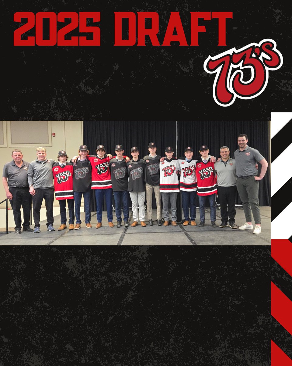The 73’s are proud to announce our 2025 Draft selections and would like to welcome all our picks to the 73’s family!