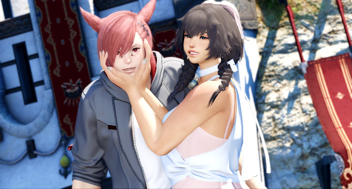 Don't forget to squish your catboy!

#GPOSERS ✧ #GPOSE ✧ #FFXIV ✧ #WOLGRAHA