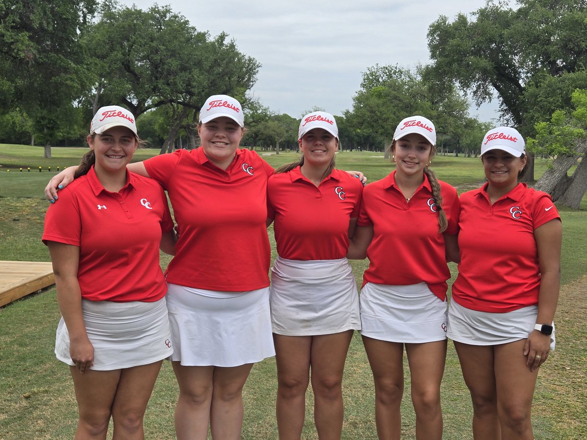 Congratulations to Canyon Cougar Girls Golf Team for finishing 5th overall at Region IV 6A Golf Tournament!!! You made us proud!