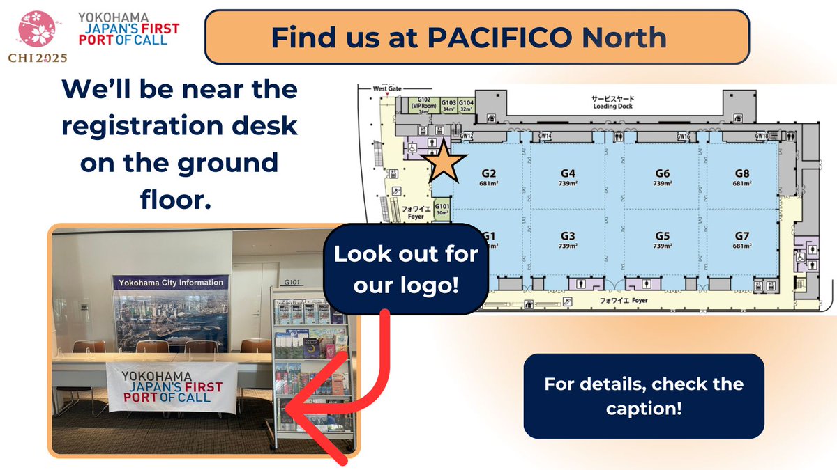 🌿 Join our LinkedIn campaign at #CHI2025!
1️. Snap a photo of a sustainable initiative in Yokohama 🌱
2. Post with #YokohamaConvention #SustainableYokohama #CHI2025
3. Show your post at Visitors Desk @ PACIFICO Yokohama North 🎁
Win a ropeway ticket + bamboo stand! 🚡📱