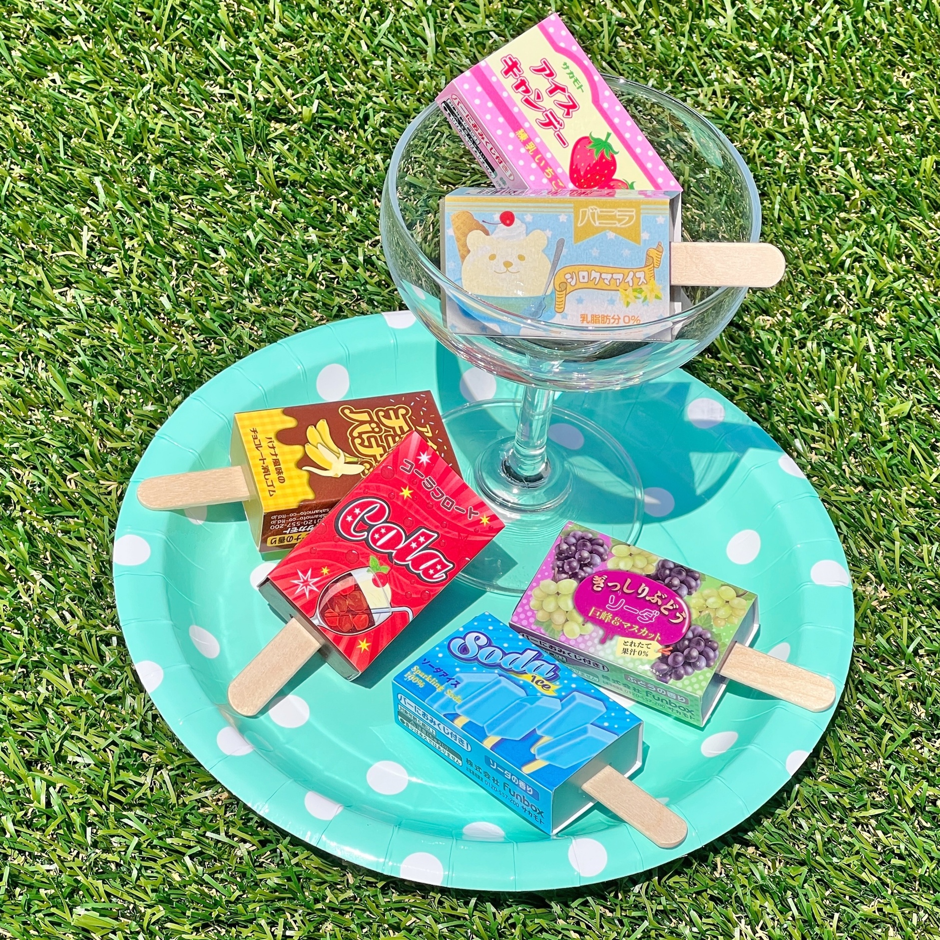 昭和レトロ★ふりかけアイス　消しゴム　ファンシー　LOTTE  ロッテ 昭和レトロ☆ふりかけアイス 消しゴム ファンシー LOTTE ロッテ