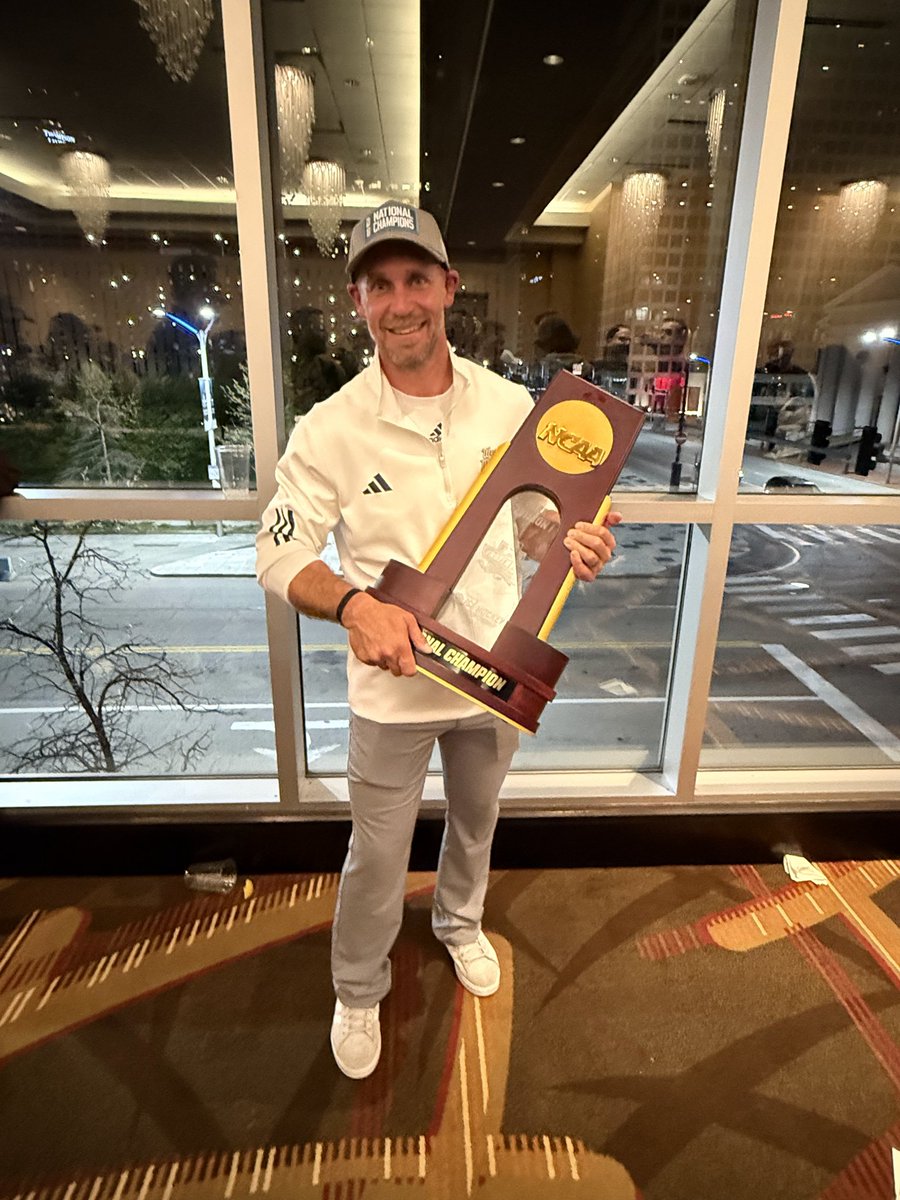 THerrmannSC's tweet image. NATIONAL CHAMPS...has a great ring to it !! What an unreal journey this year from start to finish.  The work ethic, the buy in, the unwavering belief that this @WMUHockey team possessed was off the charts! And we're just getting started!! #BroncosReign