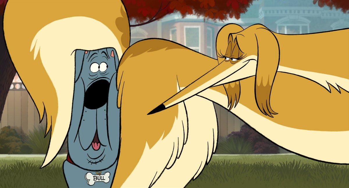 Please bark for Adam Devine &amp; Kathryn Hahn in FIXED — an animated film from Genndy Tartakovsky, creator of Samurai Jack &amp; Dexter's Laboratory. Premiering August 13.

Before he's neutered, Bull embarks on an all-night journey to confess his love for Honey, the show dog-next-door.