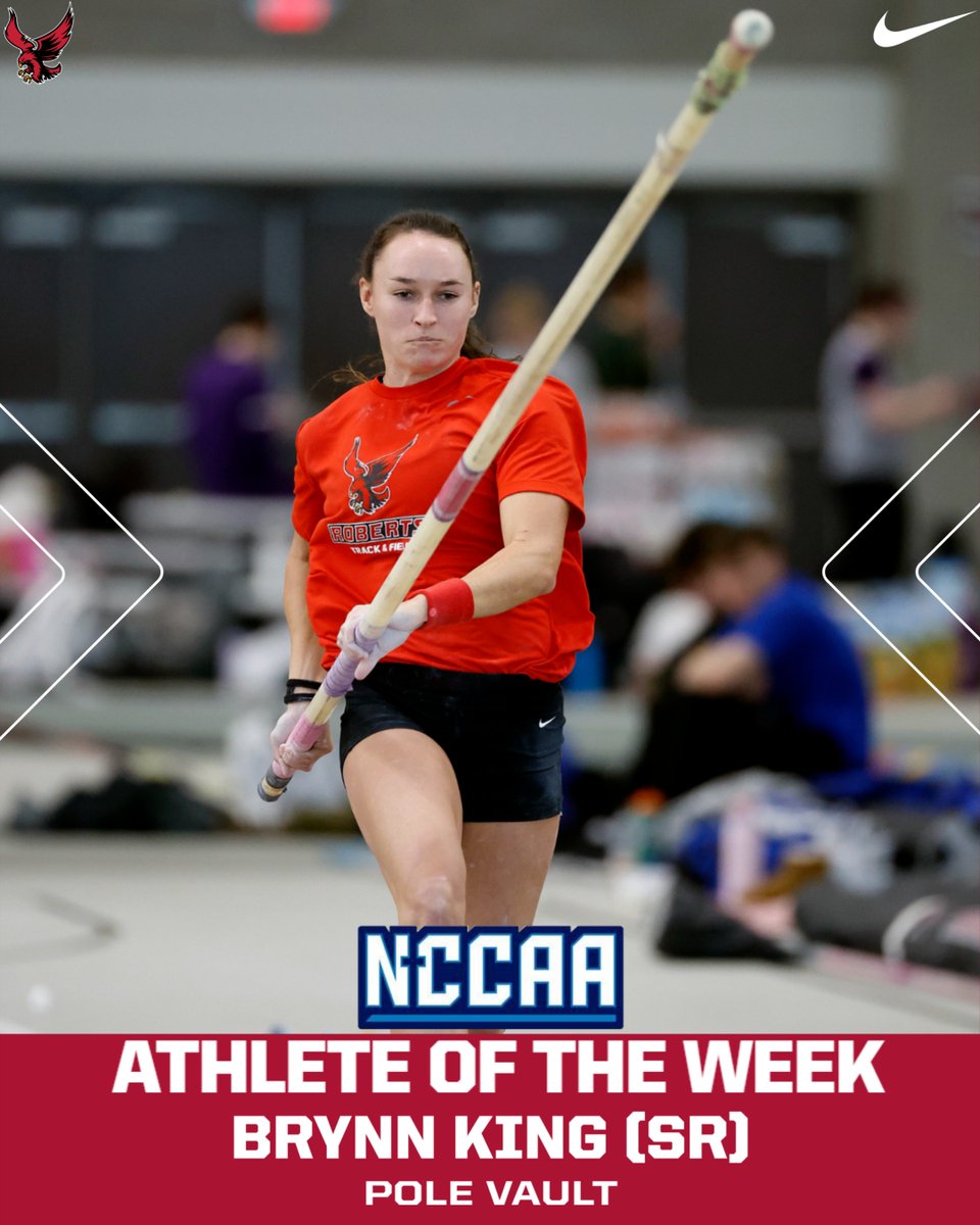 redhawks_XC_TF's tweet photo. A record breaking weekend for the Redhawks, capped off with four athletes being recognized with weekly awards!
#GoRedhawks #RedhawksRally #TrackandField #NCAA #LifeatRoberts https://t.co/nNm305PScN