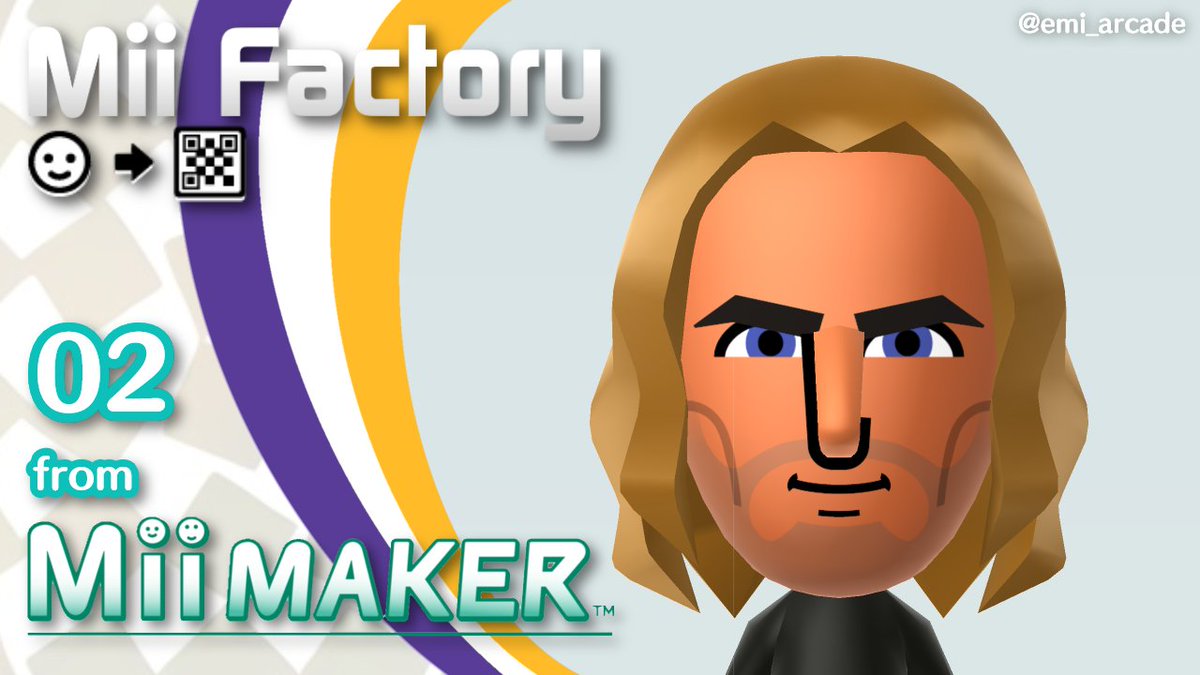 New #MiiFactory video featuring 02! Yup, that's the name. 02 takes
