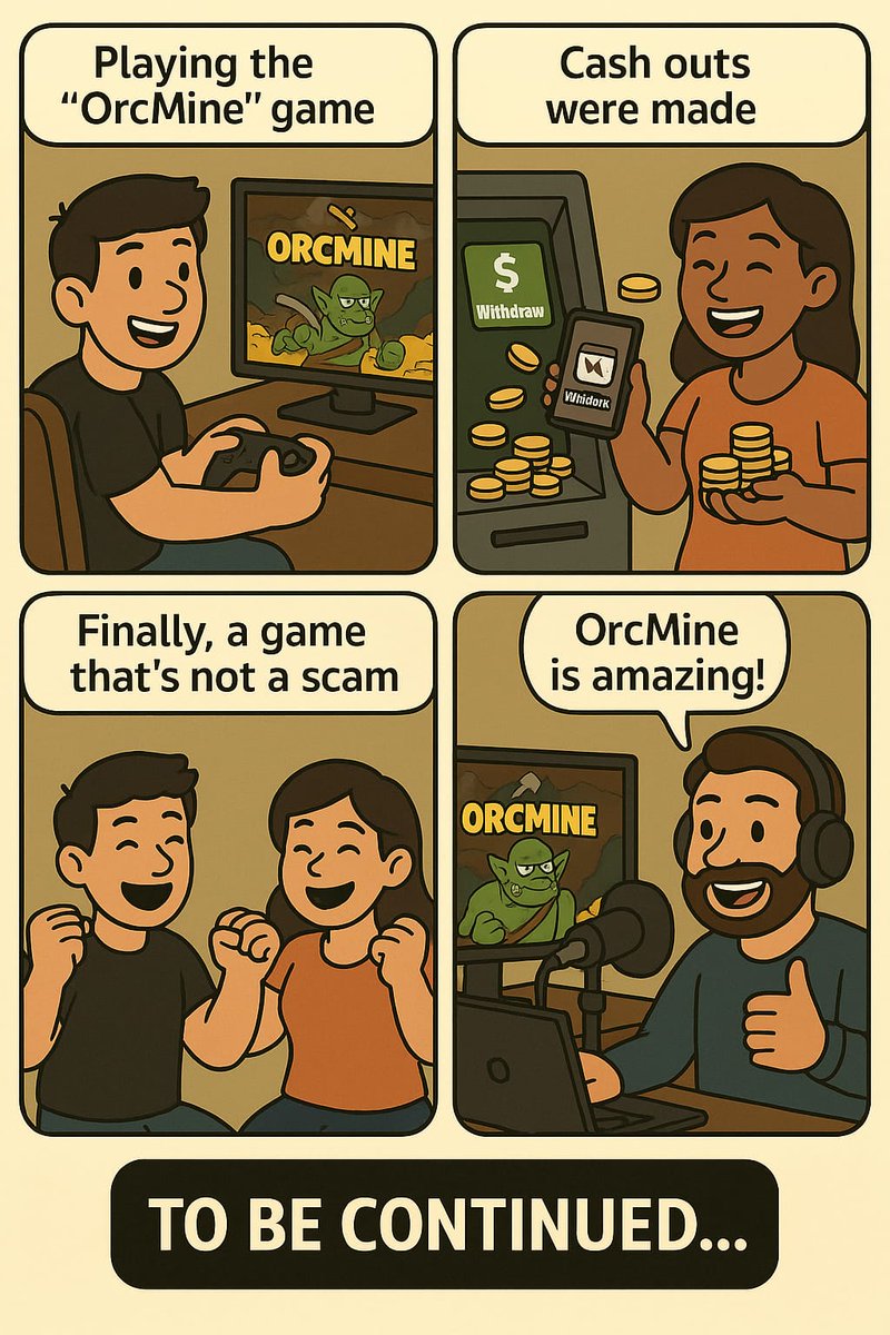OrcMine tweet media