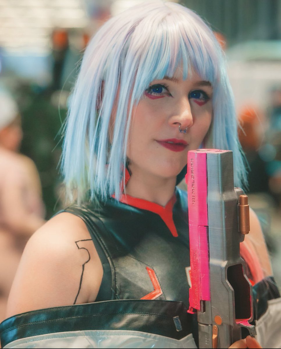 NoraOkami_'s tweet photo. Cosplay facts: lucy edgerunners https://t.co/OL3xJ4Y6vk