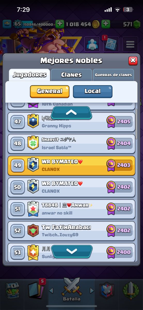 Top 49 y 50 early season 
Voy agregar 30 personas en cada cuenta solo debes dar ❤️y rt y enviarme captura  a md con sus id.