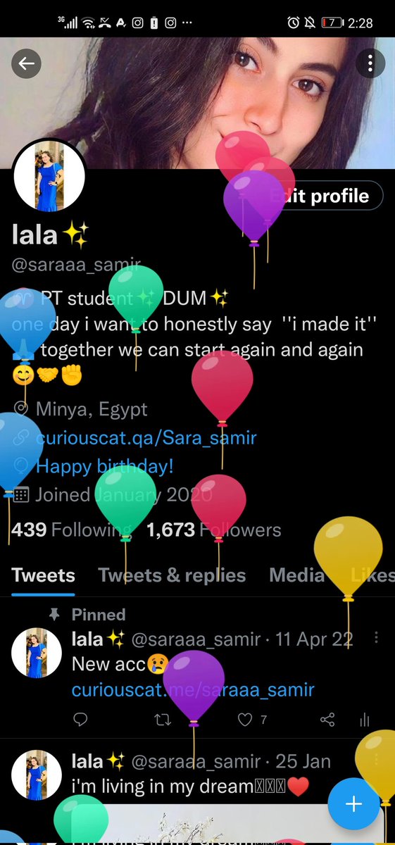 كبرت ولسة بحب احتفال تويتر 😂❤️❤️😍