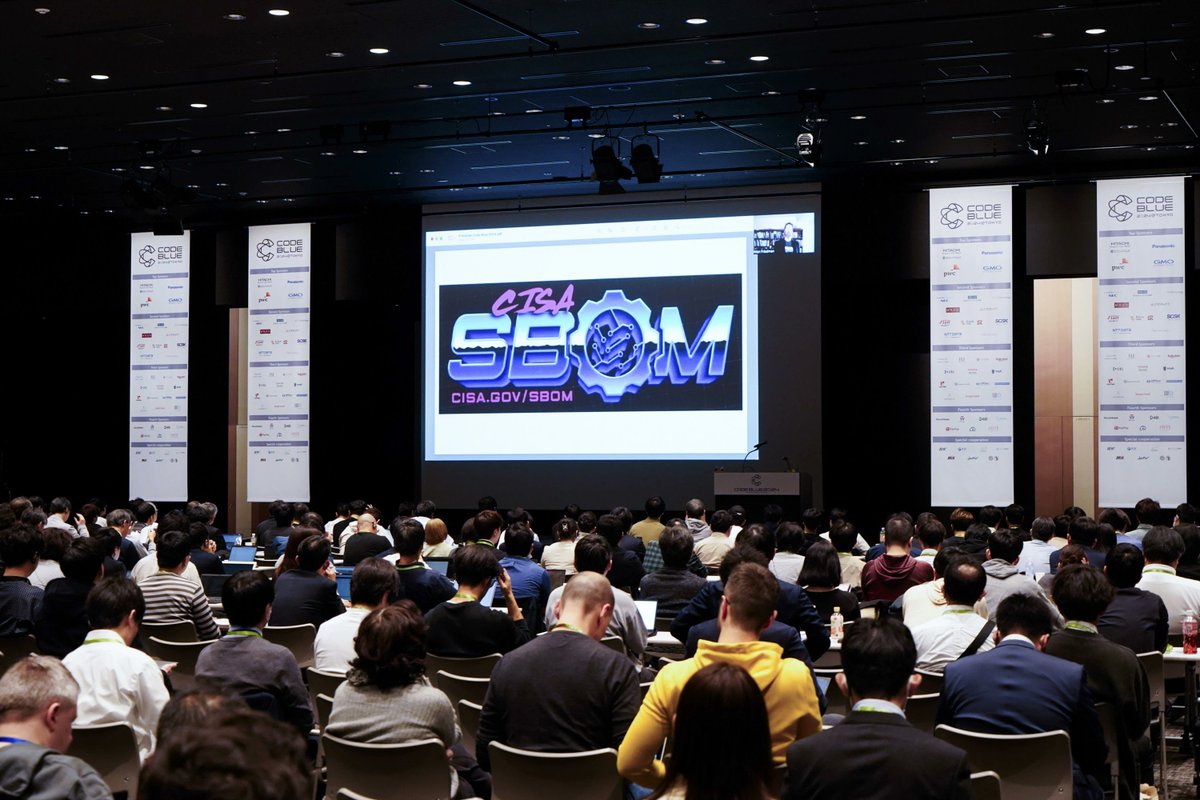 codeblue_jp's tweet photo. 📢CODE BLUE 2024を振り返る #19🚀
🧩SBOMとセキュリティの透明性 - すべてを統合する方法
🧑🔧アラン・フリードマン
🎬講演動画、📑スライド、📸写真を公開
🔗https://t.co/k97GFdPe0r
#codeblue_jp #codeblue2024 https://t.co/vOHemzaOTN