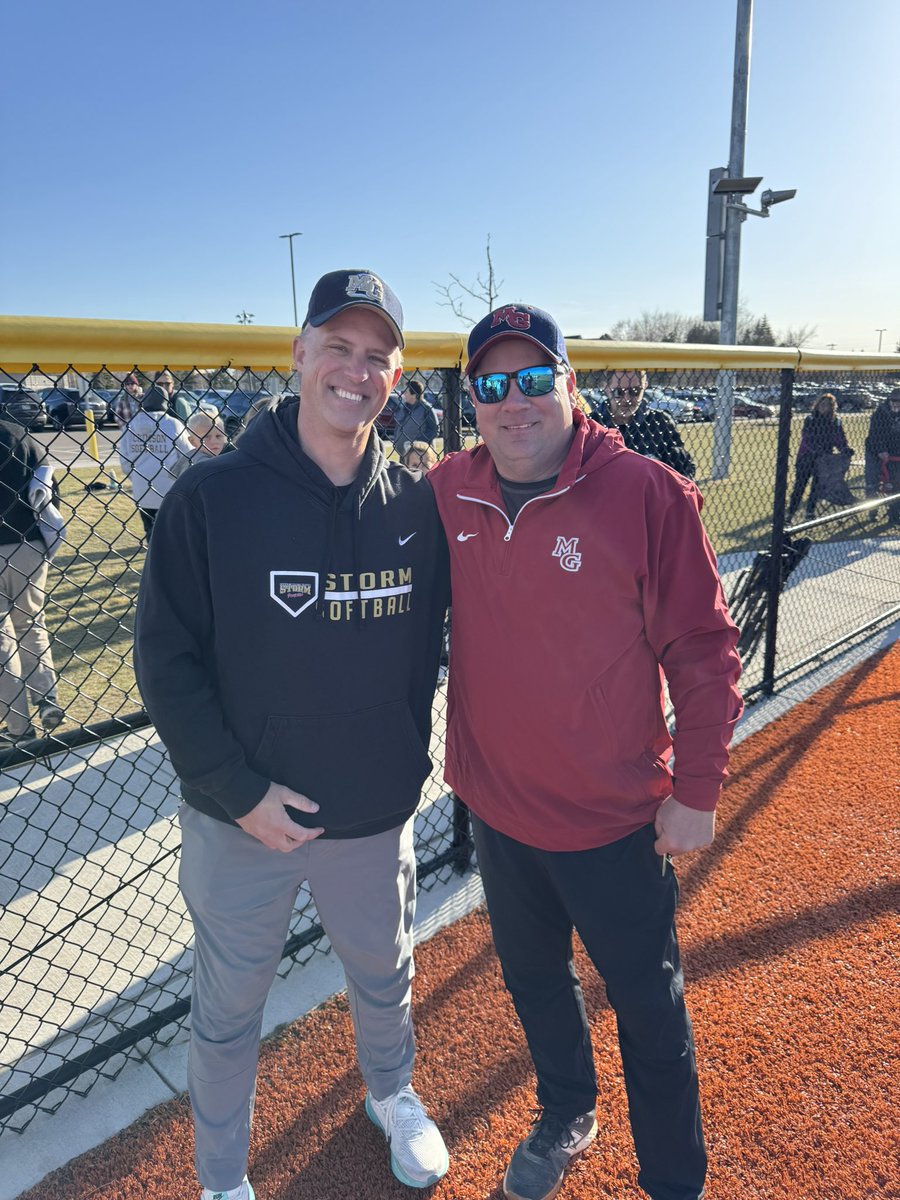 Mount Rushmore of <a href="/omgaa/">OMGAA</a> softball has a lot of names Eveland, Johnsen, Lien, Daniels, Ihle, Ludwig &amp; so on!!! But <a href="/mhosmann/">Mark Hosmann</a> has to be up there for multiple contributions &amp; longevity Great to see you my friend!!! #CrimsonFamily