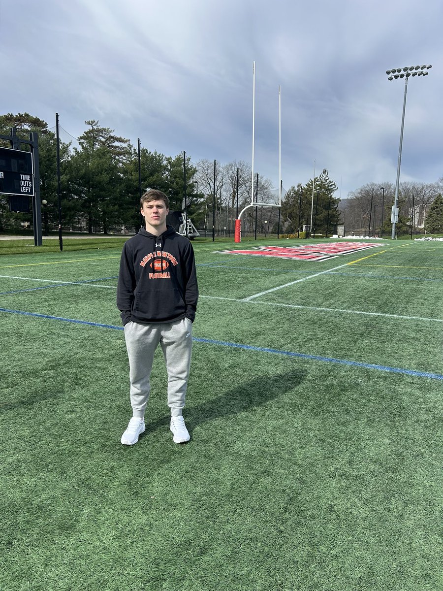 Thank you so much <a href="/Marist_Fball/">Marist Football</a> for the visit yesterday. I had a great time! <a href="/Noah11_V/">Noah Vedral</a> <a href="/Coach_Mill_/">Kevin Mill</a> <a href="/MNAthletics/">MN Athletics</a> <a href="/DELCOFootball/">#DelcoFootball</a> <a href="/EPAFootball/">EasternPAFootball</a>